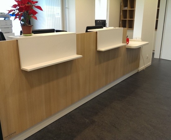 Diverses banques d'accueil