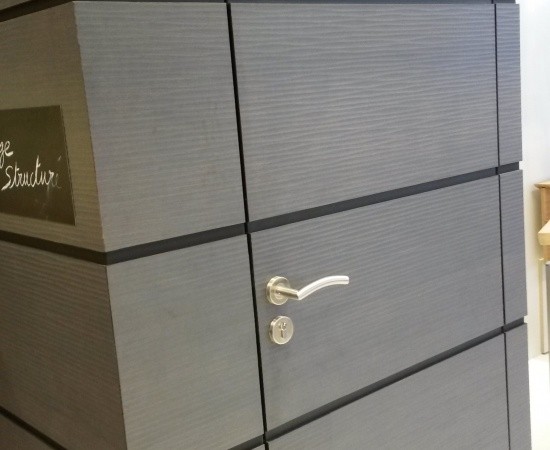 Habillage mural placage