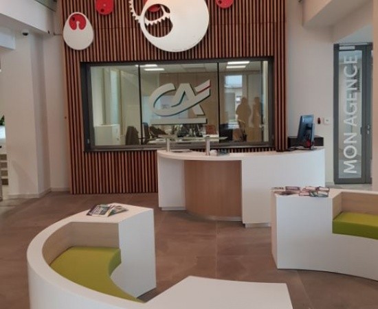 Siège social du CRÉDIT AGRICOLE Bourgogne Franche-Comté