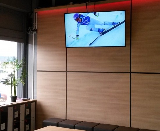 Habillage mural Décathlon