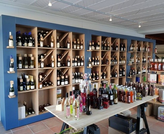 Agencement de la Cave de la Joux