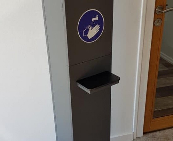 Distributeur de solution hydroalcoolique