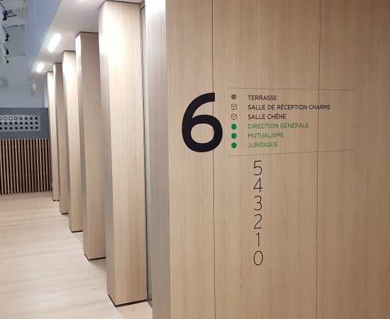 Siège social du CRÉDIT AGRICOLE Bourgogne Franche-Comté